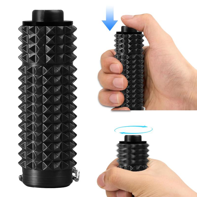 3-in-1 Fidget Toy with Keychain - Vibrant Colors, Button Click, Spinners & Pain Stim for Stress Relief & Anxiety for Adults