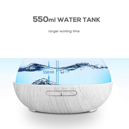 550Ml Aroma Diffuser Humidifier & Air Purifier with 6 Essential Oils, Remote Control, Waterless Fragrance Oil Diffuser, Home Humidifier for Anxiety Relief, Flower Humidifier, Therapeutic Essential Oil Aroma Diffuser D Is Ff User