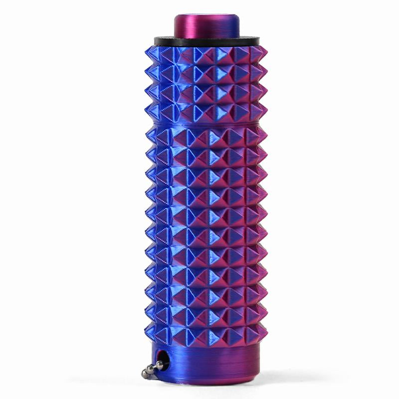 3-in-1 Fidget Toy with Keychain - Vibrant Colors, Button Click, Spinners & Pain Stim for Stress Relief & Anxiety for Adults