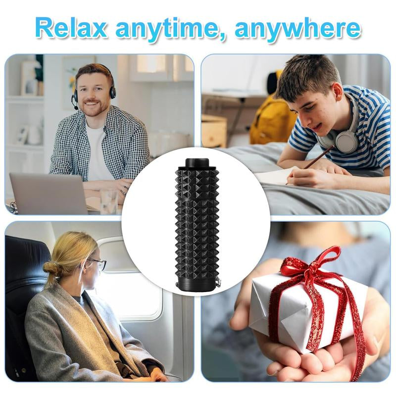 3-in-1 Fidget Toy with Keychain - Vibrant Colors, Button Click, Spinners & Pain Stim for Stress Relief & Anxiety for Adults